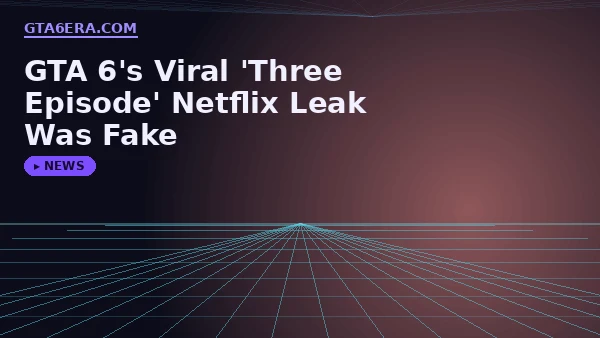 GTA 6's Viral Three Episode Netflix Leak Was Fake — Here's What's Actually Confirmed