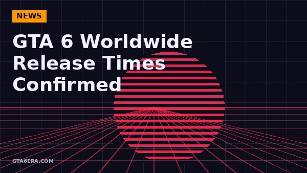 GTA 6 Worldwide Release Times Confirmed
